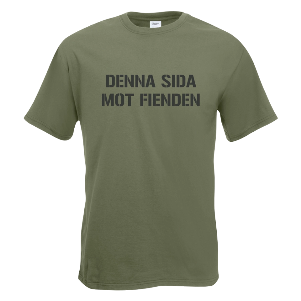 T-shirt Denna sida mot fienden