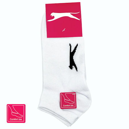 Slazenger 6-par vita ankelstrumpor 36-42