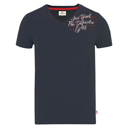 The Defender v-neck t-shirt Mörkblå S, M, L