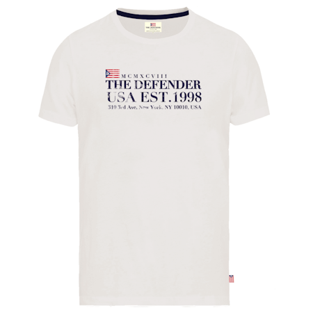 The Defender t-shirt, Vit S, M, L