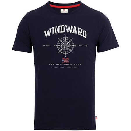 The Defender t-shirt, Mörkblå S-XL