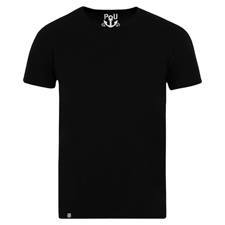 Peoples Uniform t-shirt utan print Svart S-L
