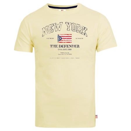 The Defender t-shirt Ljusgul S, M, L
