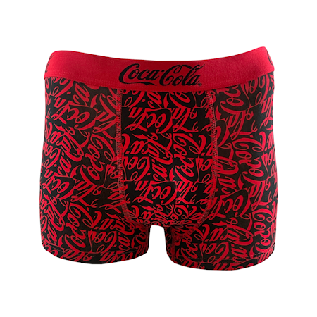 Coca-Cola boxershorts 1-par, röd/ svart