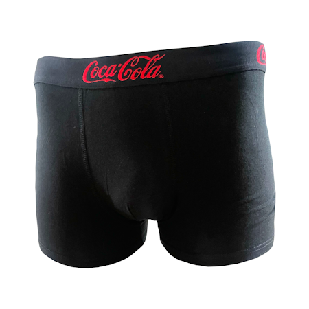 Coca-Cola boxershorts 1-par, svart