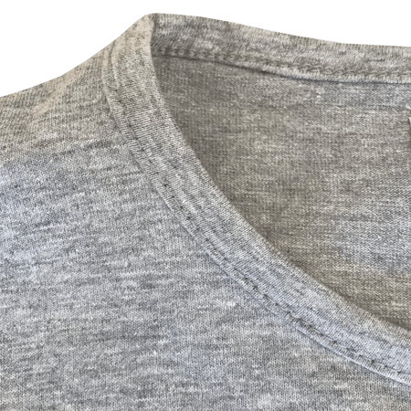 The Defender enfärgad t-shirt med bröstficka Gråmelerad S-XXL