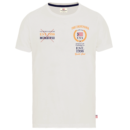 The Defender t-shirt Vit S, L