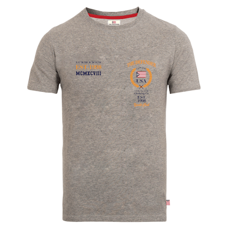 The Defender t-shirt Gråmelerad L