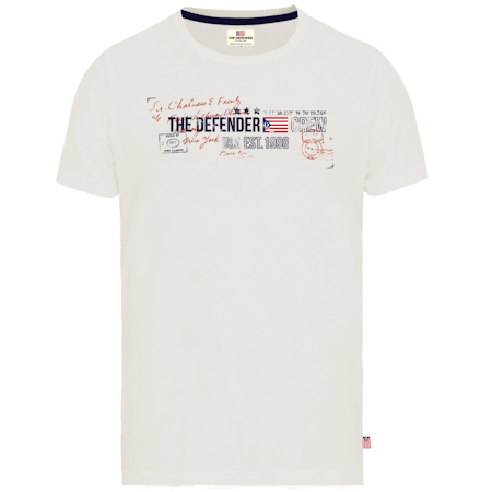 The Defender t-shirt Vit L