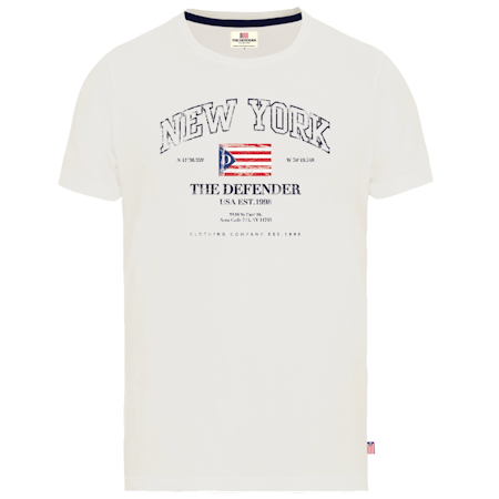 The Defender t-shirt Vit L
