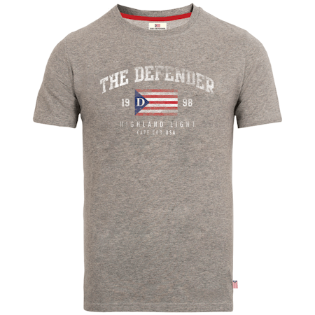 The Defender t-shirt Gråmelerad S, L