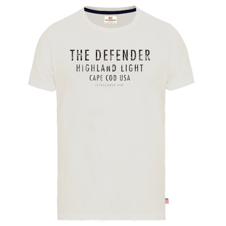 The Defender t-shirt Vit M, L