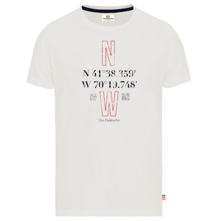 The Defender t-shirt Vit S, M, L