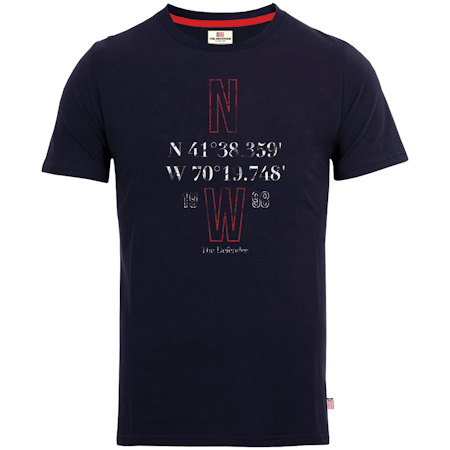 The Defender t-shirt Mörkblå med Print M, L, 3XL