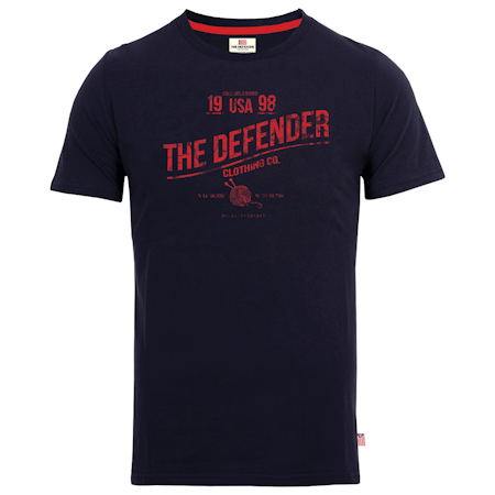 The Defender t-shirt Navy S, M