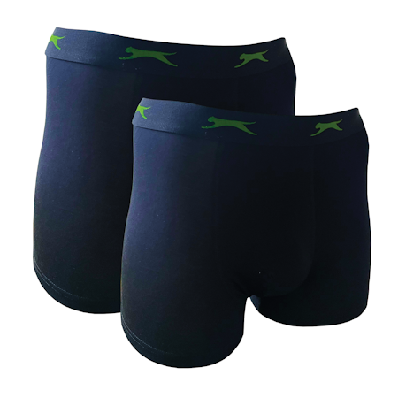 Slazenger Bambu Boxershorts 2-pack, svarta S, M, XL