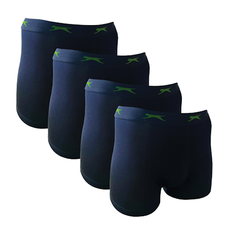 Slazenger Bambu Boxershorts 4-pack, svarta S-XXL