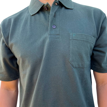 Donnay polo, pikétröja Khakigrön S-3XL