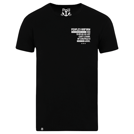 Peoples Uniform T-shirt Svart S-M