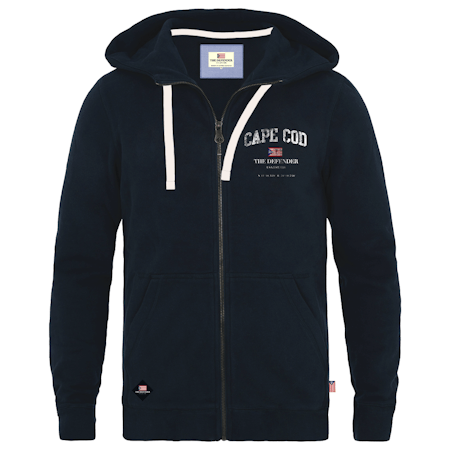 The Defender Hoodie Mörkblå. S-XXL