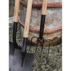 Spade, Spetsig trädgårdsspade deluxe, skaft i askträ, By Benson