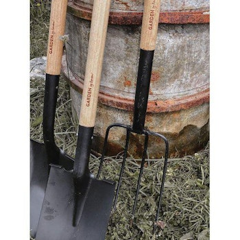 Spade, Spetsig trädgårdsspade deluxe, skaft i askträ, By Benson
