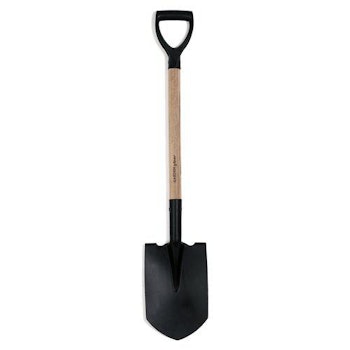 Spade, Spetsig trädgårdsspade deluxe, skaft i askträ, By Benson