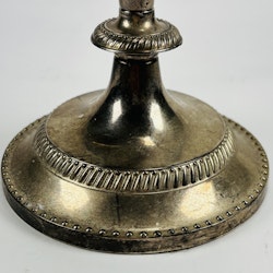 Ljusstake / kandelaber femarmad i zink Vintage