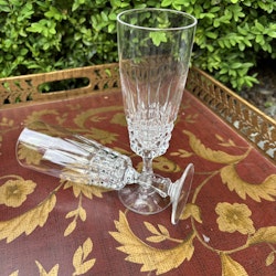Glas i kristall för champagne, dArques Pmopadour, vintage