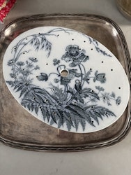 Blomsterfakir antik keramik, Flower-Frog, 1877