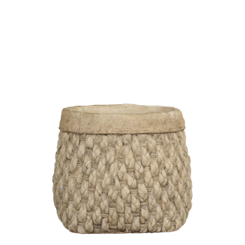 Kruka med naturutseende i keramik, Chic Antique