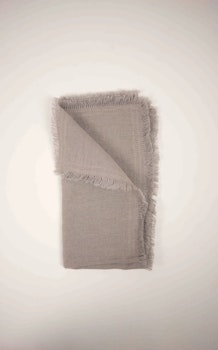 Servett i 100% linne, brungrå 45x45cm, Olsson Jensen