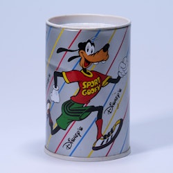 Sport Goofy - Sportig BUNDLE med Sparbössa & 3 Klistermärken