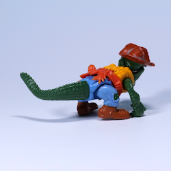 Teenage Mutant Ninja Turtles Leatherhead - Playmates Toys 1989