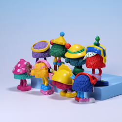 McDonald's Funny Fry Friends - Komplett Linje från 1988