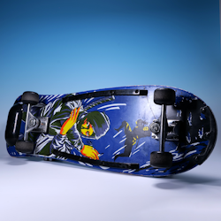 Vintage Skateboard - Ninja - Fishtail