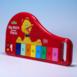 Sesame Street Big Bird's Portable Piano - Sight n' Sound 1990