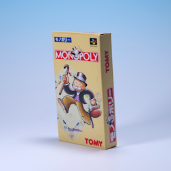 Tomy Monopoly モノポリー - Nintendo Super Famicom - 1993 CIB