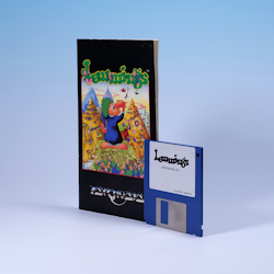 Lemmings - Med Manual - PC MSDos Diskett - 1991