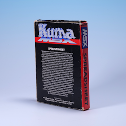 Kuma Spread Sheet - CIB - MSX - 1985
