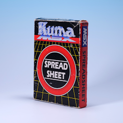 Kuma Spread Sheet - CIB - MSX - 1985