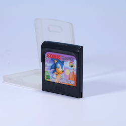 Sonic the Hedgehog - Med Plasthållare - Sega Game Gear - 1991