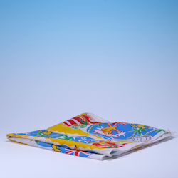 Scarf / Duk - Keith Haring-esk - USA & Australien-motiv - 50x50cm