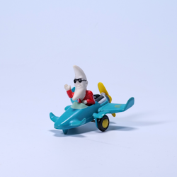 Mac Tonight Travel Toys Airplane Svarta Solglasögon - McDonald's 1988