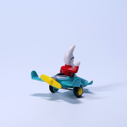 Mac Tonight Travel Toys Airplane Blåa Solglasögon (Rare) - McDonald's 1988