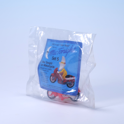 Mac Tonight Travel Toys Motorcycle - McDonald's 1988 Oöppnad BAGGIE