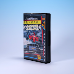 Ferrari Grand Prix Challenge - Sega Mega Drive - 1992 - EX RENTAL