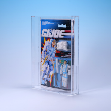 G.I. Joe Sub-Zero (v1) - Hasbro 1990 MOC Med Akrylbox