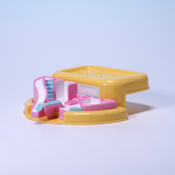 Polly Pocket Bathtime Soap Dish Playset - Mattel/Blue Bird 1990 - KOMPLETT