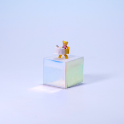 Polly Pocket Tiny Tina's Dinner Time Ring - Mattel/Blue Bird 1989 - KOMPLETT